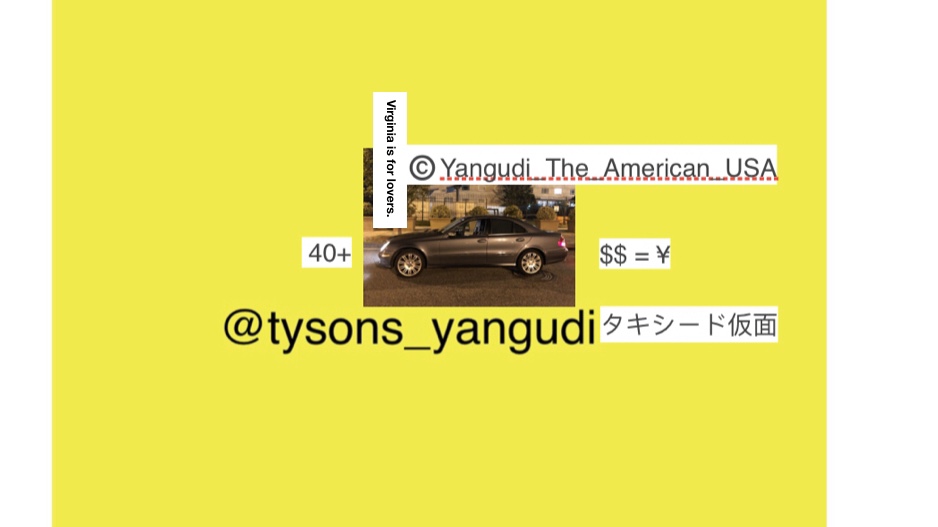 Tysons Yangudi logo with Mercedes Benz car for women age 40 and over who are not married.